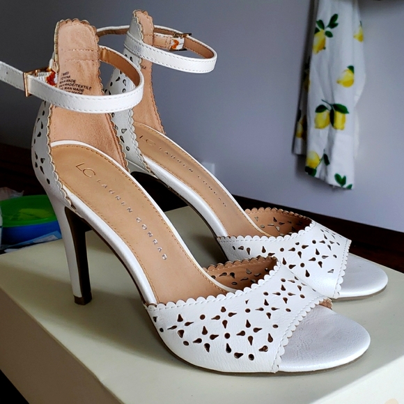 LC Lauren Conrad Shoes - LC Peep Toe heels